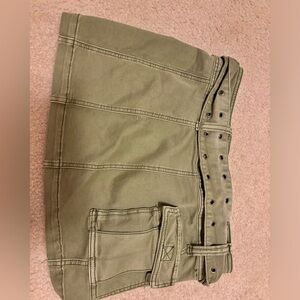 UO Joan Belted Micro Mini Skirt